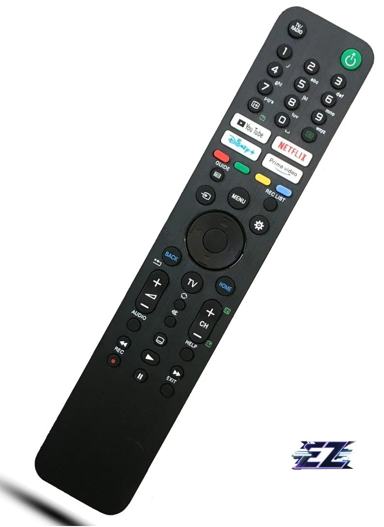 ELTRAZONE - "Replacement Remote Control Commander Compatible with Sony RMF-TX621E for 4K & 8K HD TVs – A80J, A84J, A90J, W800, X75, X75A, X80AJ, X80J, X81J, X85J, X86J, X89J" - Image 1