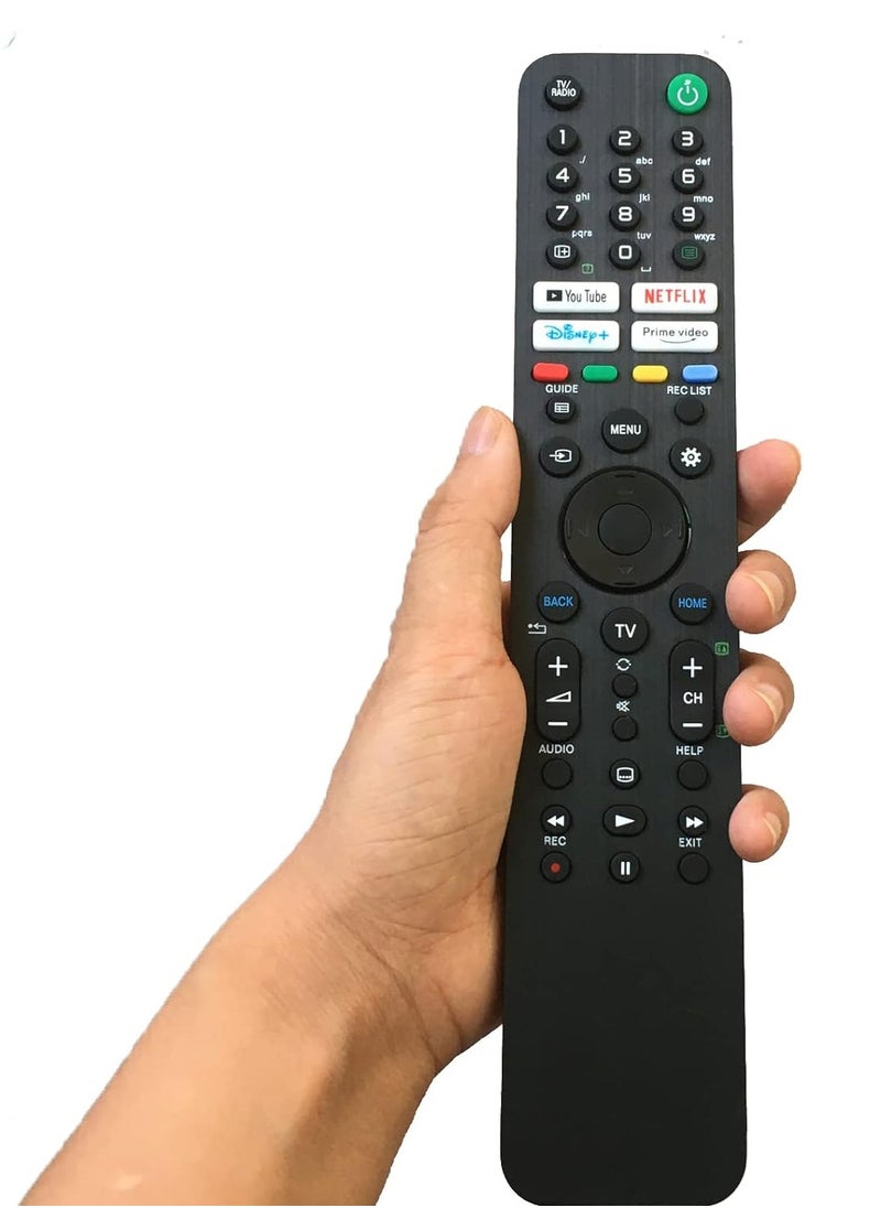 ELTRAZONE - "Replacement Remote Control Commander Compatible with Sony RMF-TX621E for 4K & 8K HD TVs – A80J, A84J, A90J, W800, X75, X75A, X80AJ, X80J, X81J, X85J, X86J, X89J" - Image 1
