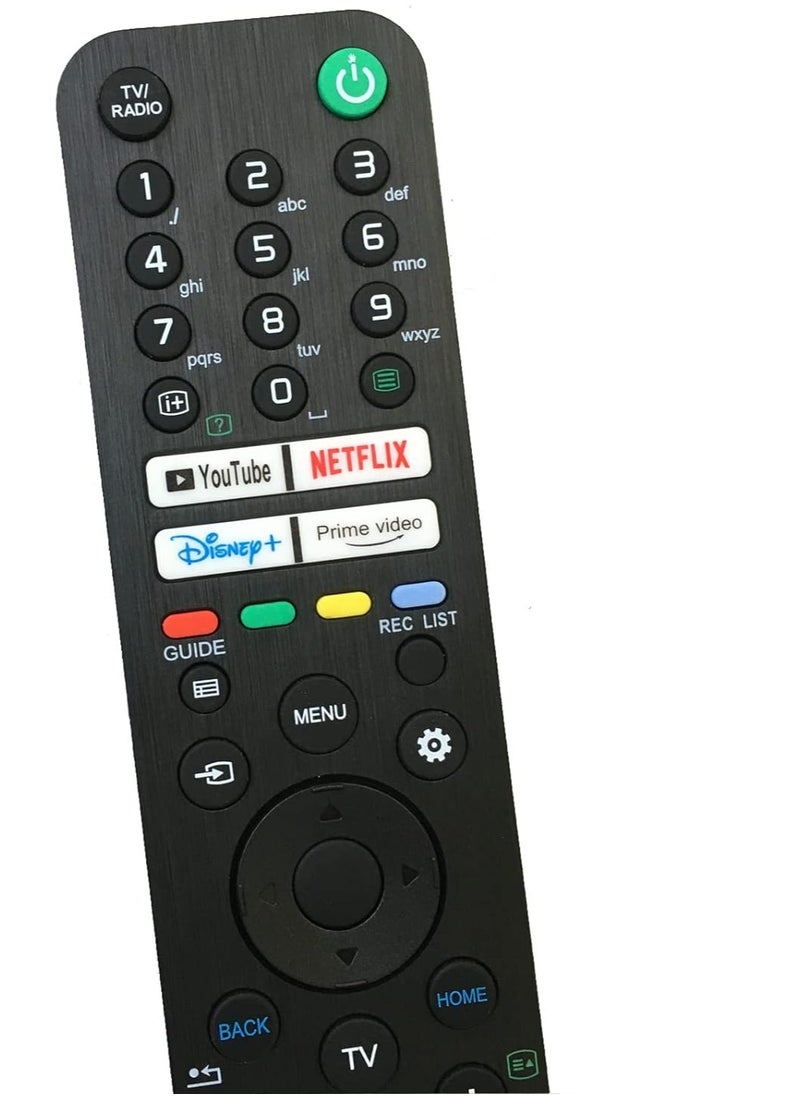 ELTRAZONE - "Replacement Remote Control Commander Compatible with Sony RMF-TX621E for 4K & 8K HD TVs – A80J, A84J, A90J, W800, X75, X75A, X80AJ, X80J, X81J, X85J, X86J, X89J" - Image 1