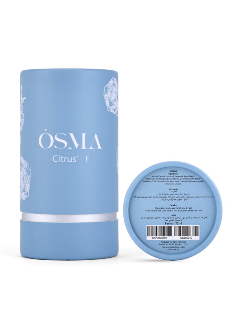 OSMA Citrus F Perfume -75 ML - Image 3