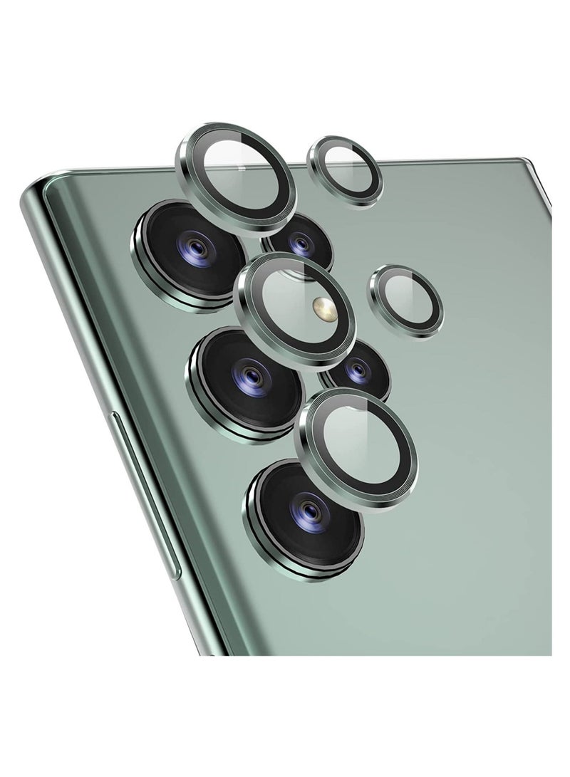 ELTRAZONE Camera Lens Protector Compatible with Samsung Galaxy S22 Ultra (2022), Scratch-Resistant Ultra-Thin Tempered Glass with Aluminum Edge - Image 1