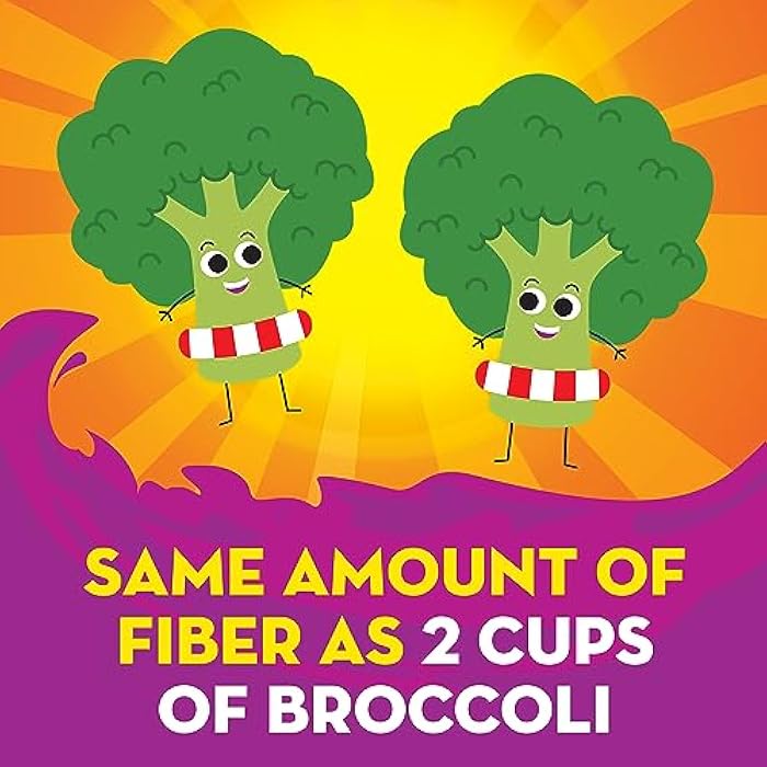 Metamucil Kids Fiber Gummies, No Sugar Added, 5g Prebiotic Plant-Based Fiber Supplement Blend, Mixed Berry Flavored, 120ct Gummies - Image 4