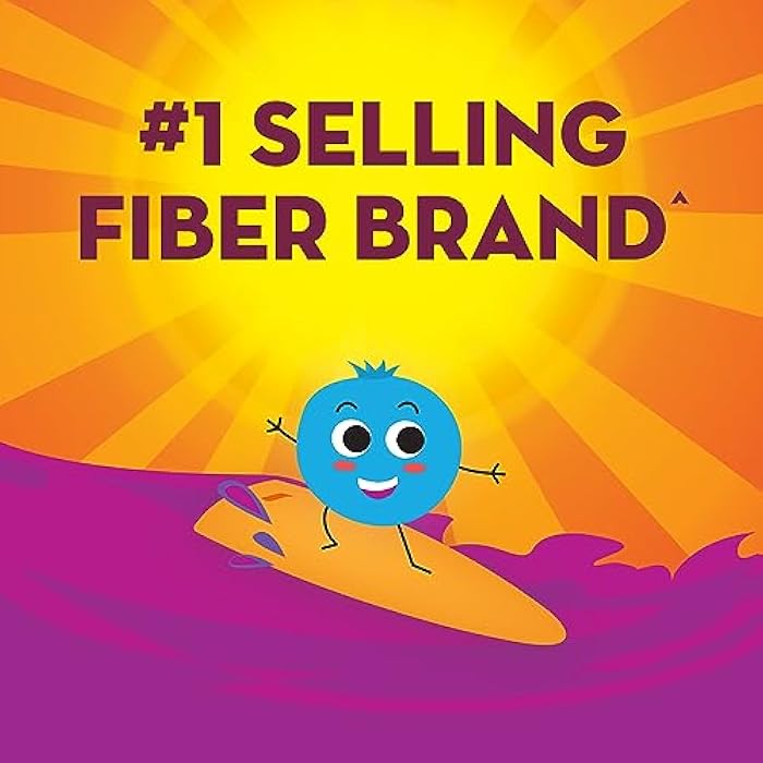 Metamucil Kids Fiber Gummies, No Sugar Added, 5g Prebiotic Plant-Based Fiber Supplement Blend, Mixed Berry Flavored, 120ct Gummies - Image 5