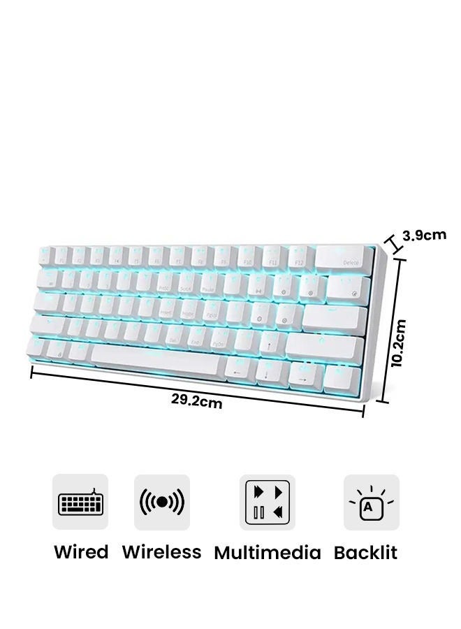 61 Keys Wired/Wireless Keyboard - Image 3