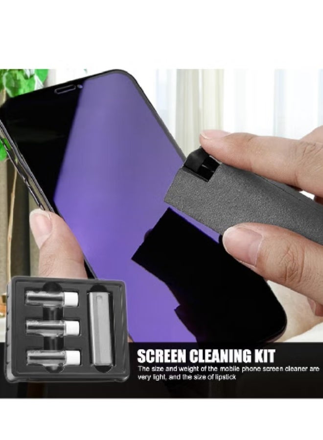 All-in-One Computer  Mobile Screen Cleaner Spray with Built-In Microfiber Cloth – Portable Touch Screen Mist Cleaner for Laptop, TV, Smartphone  Tablet - Image 2