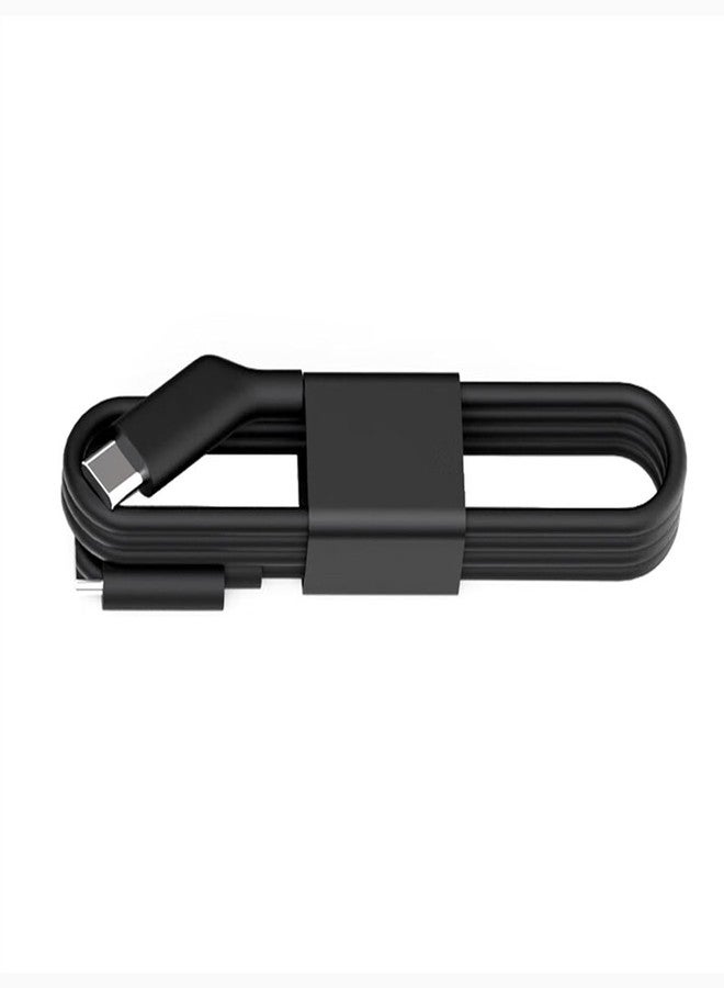 كابل USB Type-C شامل من INAIR | كابل عرض وبيانات مزدوج USB-C إلى USB-C بدقة 4K@120Hz (1م/3.3قدم) - متوافق مع بود