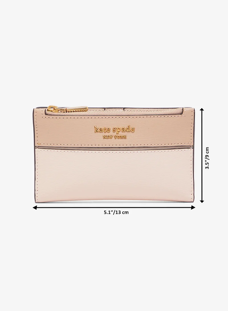 Kate Spade  Logo Detail Zip Through Wallet for Women | Best Price UAE