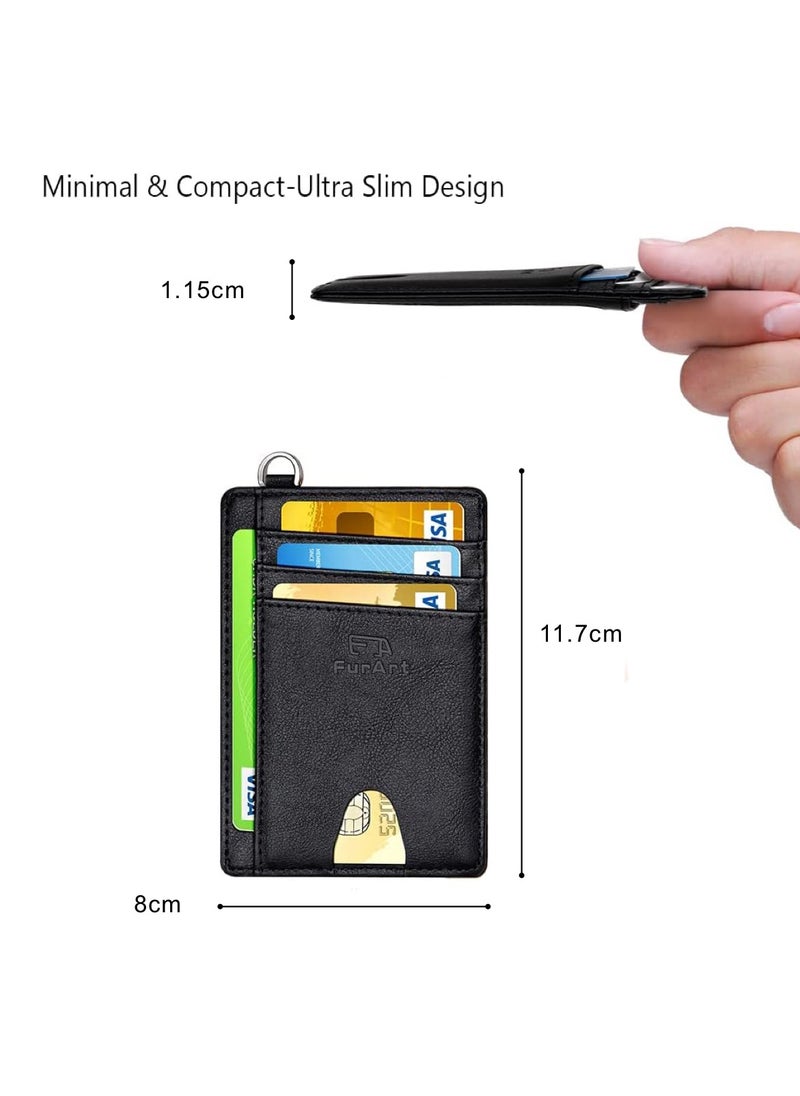Generic - Slim Minimalist Wallet, Front Pocket Wallets, RFID Blocking, Credit Card Holder - Image 1