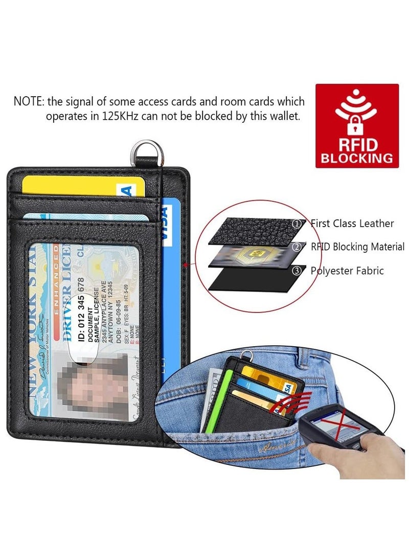 محفظة نحيفة، محافظ جيب أمامية، حجب RFID، حامل بطاقة الائتمان - Image 3