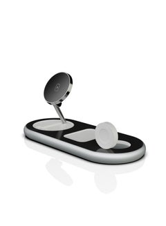 Generic 3 in 1 Magnetic Wireless Charger Foldable, Fast MagSafe Wireless Charging Station for iPhone , apple Watch , Airpods, Mag-Safe Charger Stand.  - Image 1
