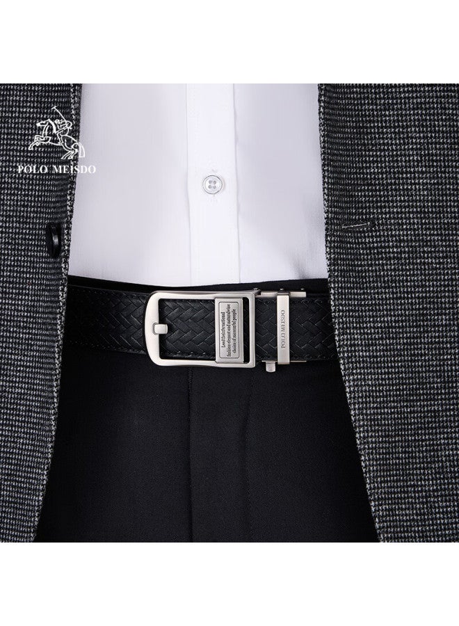 Polomeisdo Paul Meisite Men's Leather Belt With Automatic Buckle, Gift Box Set, Self-operated, Qixi Valentine's Day Gift For Boyfriend Or Husband - Image 3