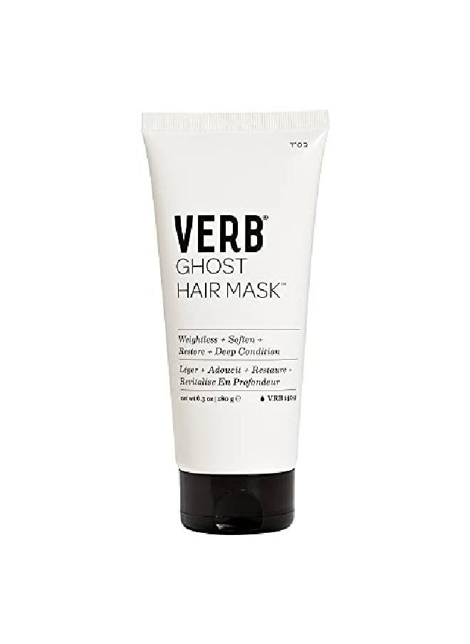 verb Ghost Hair Mask Vegan Deep Conditioning Hair Treatment Repair Hair Mask For Damaged Hair Intense Hydration Mask With Moringa Oil Defrizzes And Promotes Shine 63 Fl Oz  - Image 1