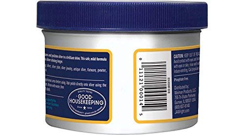 Wright's Silver Cleaner and Polish Cream - 8 Ounce - Ammonia Free - Gently Clean and Remove Tarnish Without Scratching - Image 2