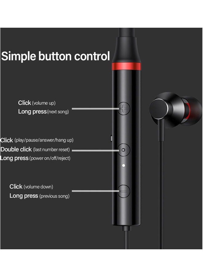 HE05X Hanging Headphone Black - Image 3