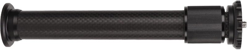 2 Section Carbon Fiber Tripod Extension Tube, Tripod Center Column Extender, Carbon Fiber Extension Rod with 1/4 Inch and 3/8 Inch Screw Holes, Lightweight Aluminum Alloy Knob for - Image 5