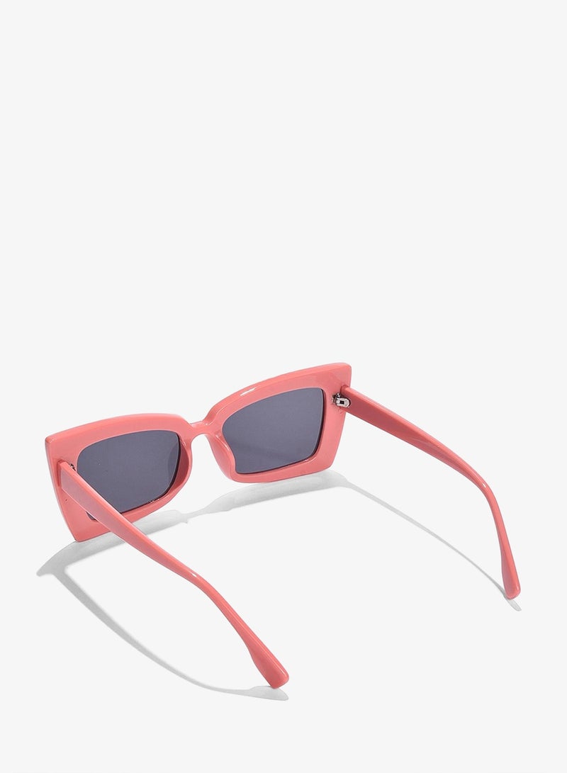 Haute Sauce Black Lens Pink Butterfly Sunglasses - Image 4