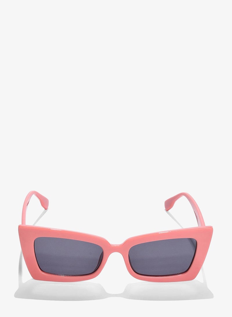 Haute Sauce Black Lens Pink Butterfly Sunglasses - Image 3