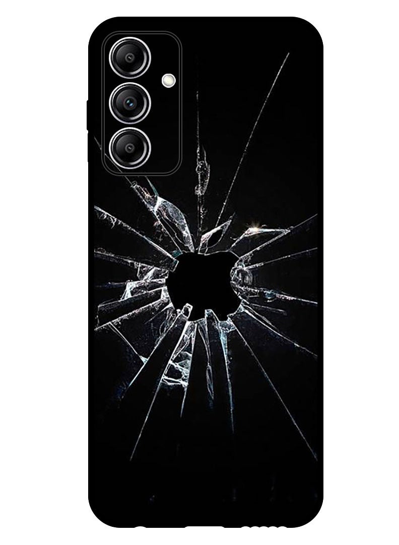 Theodor Protective Case Anti Scratch Shock Proof Bumper Cover For Samsung Galaxy A15 5G Cracked Glass Apple Logo - Image 1