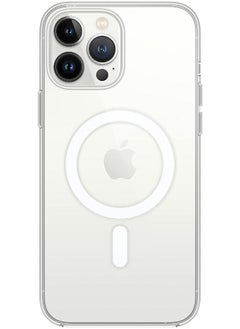 Ultra Hybrid Mag compatible with MagSafe designed for iPhone 14 pro case cover - White