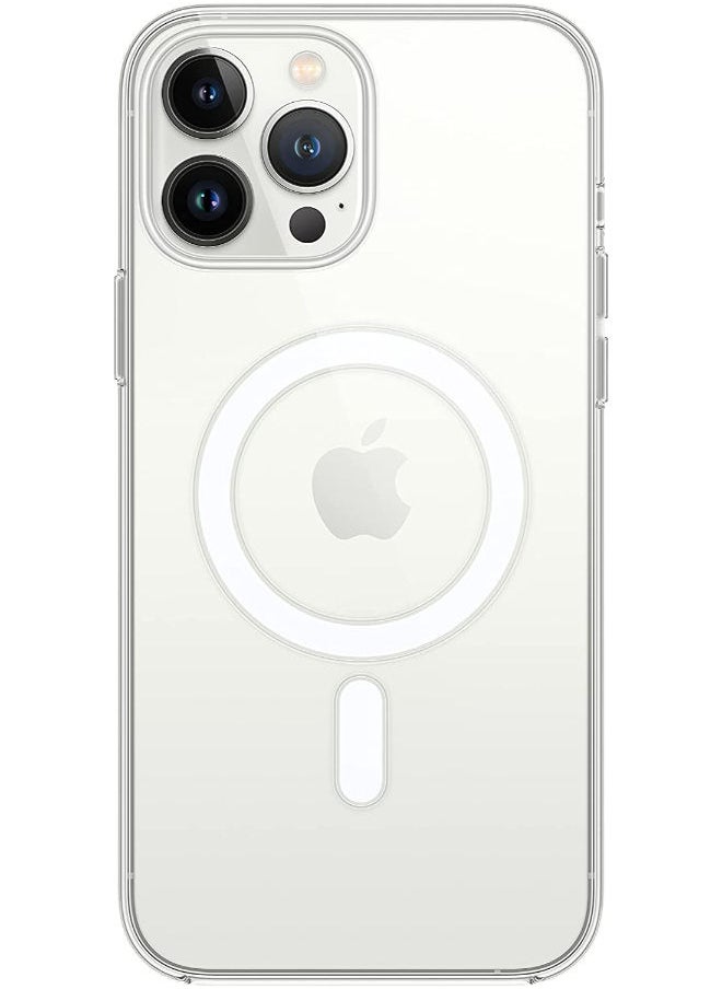 SHOPI - Ultra Hybrid Mag compatible with MagSafe designed for iPhone 14 pro case cover - White - Image 1