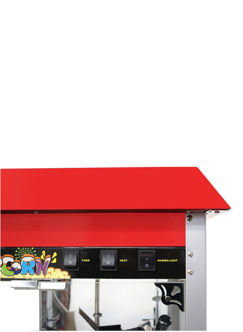 Grace Grace Commercial Countertop Popcorn Maker Corn Popper Machine with Roof Top Design - Image 4