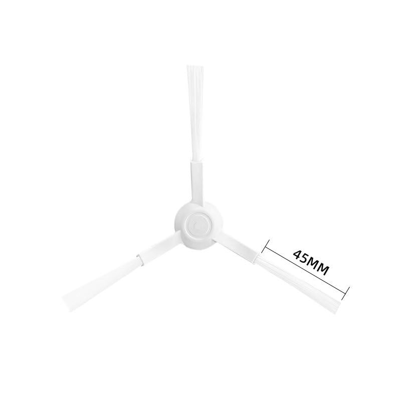 INF Replacement Parts Accessories for Xiaomi E10/B112/E12 Robot Vacuum,10Pcs vacuum spare parts, 2 Main Brushes, 4 Side Brushes, 2 HEPA Filters, 4 Mop Cloths, Washable for Deep Cleaning - Image 3