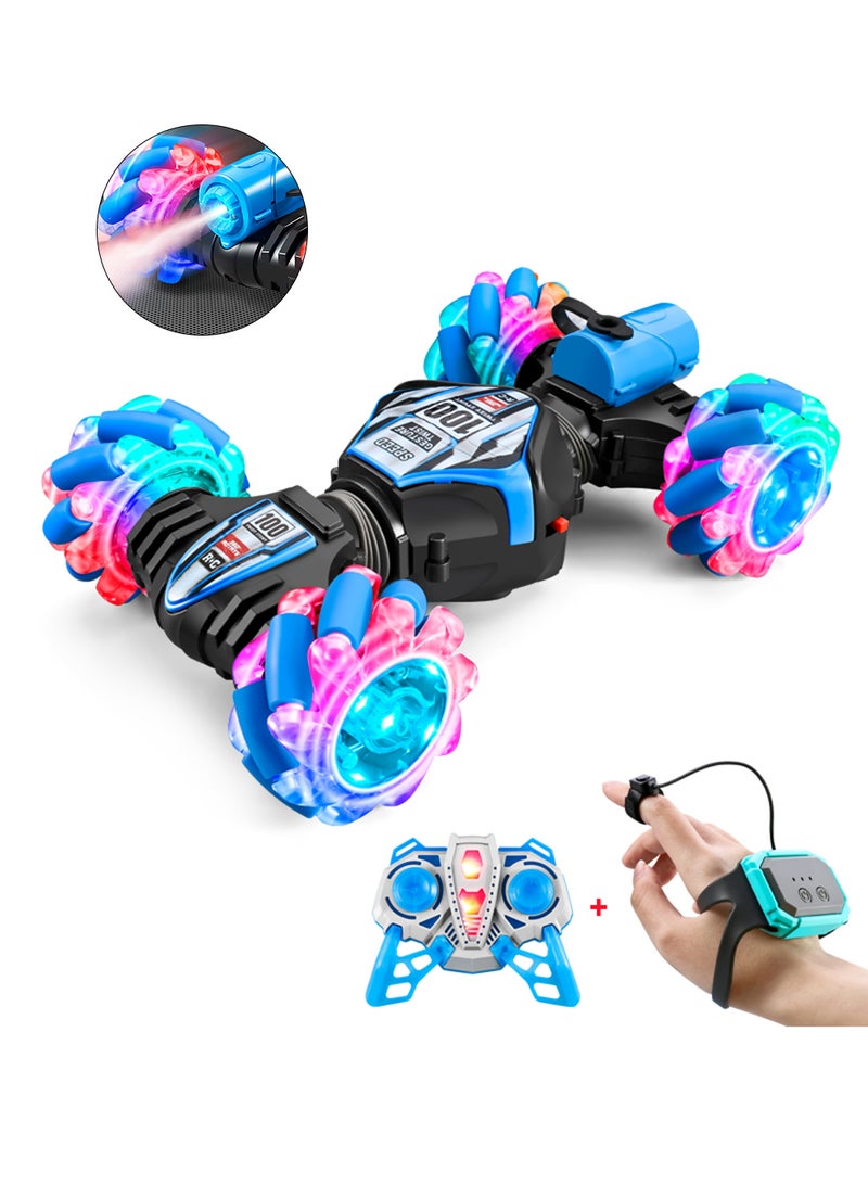 RC Stunt Car Remote Control Cars RC Watch Gesture Sensor Electric Toy Car - Image 1