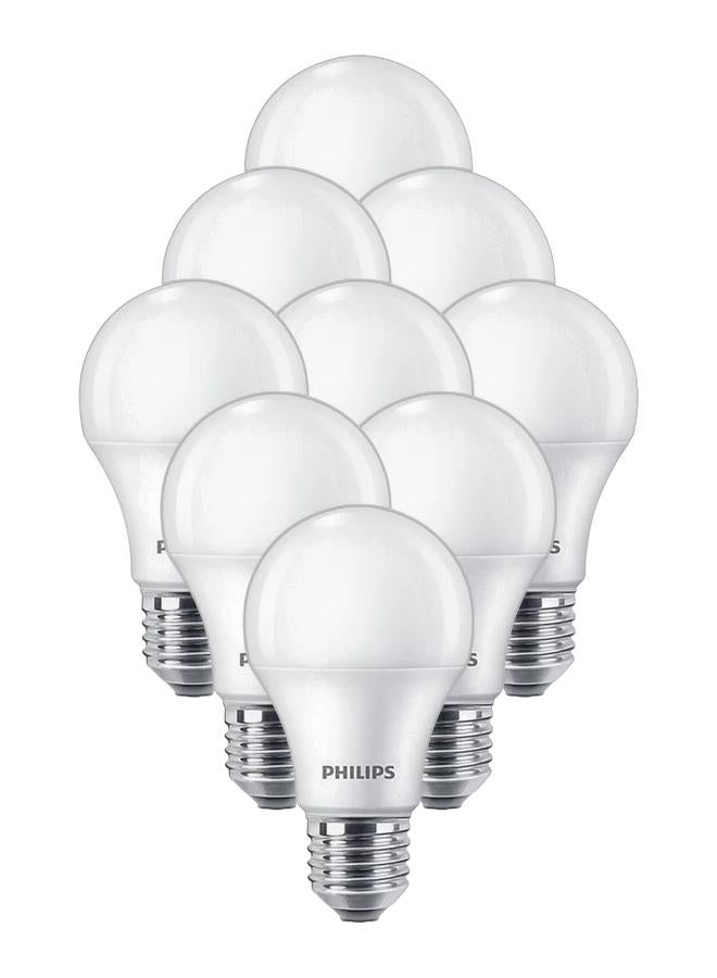 Philips LED Bulb 11W E27 6500K 230V, Cool Daylight (Pack of 9)  - Image 1