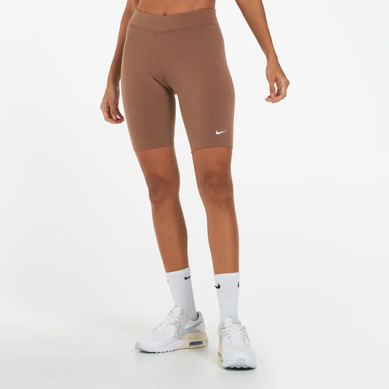 Nike Women's Sportswear Essential Mid-Rise Biker Shorts