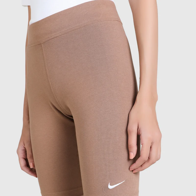 Nike Women's Sportswear Essential Mid-Rise Biker Shorts