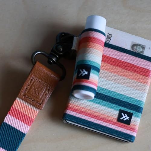Thread Wallets Elastic Chapstick and Lip Gloss Holder Keychain (Renae) - Image 5
