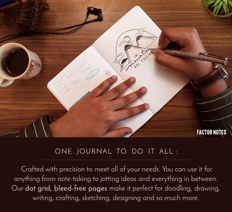 FACTOR NOTES 90 GSM A5 Notebook: Plain | 160 Pages (The Blah Blah) - Image 5