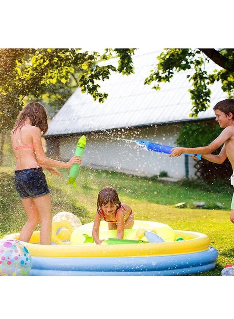 Soofam 4 Piece  Pull Down Type Water Gun Foam Soaker Summer Game Water Blasters Toys - Image 2