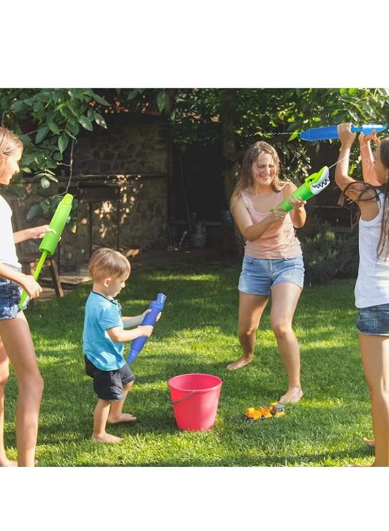 Soofam 4 Piece  Pull Down Type Water Gun Foam Soaker Summer Game Water Blasters Toys - Image 3