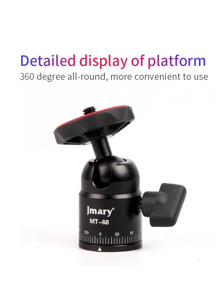 Jmary MT-68 Aluminum Aolly Table Top Mini Tripod Stand - Image 3