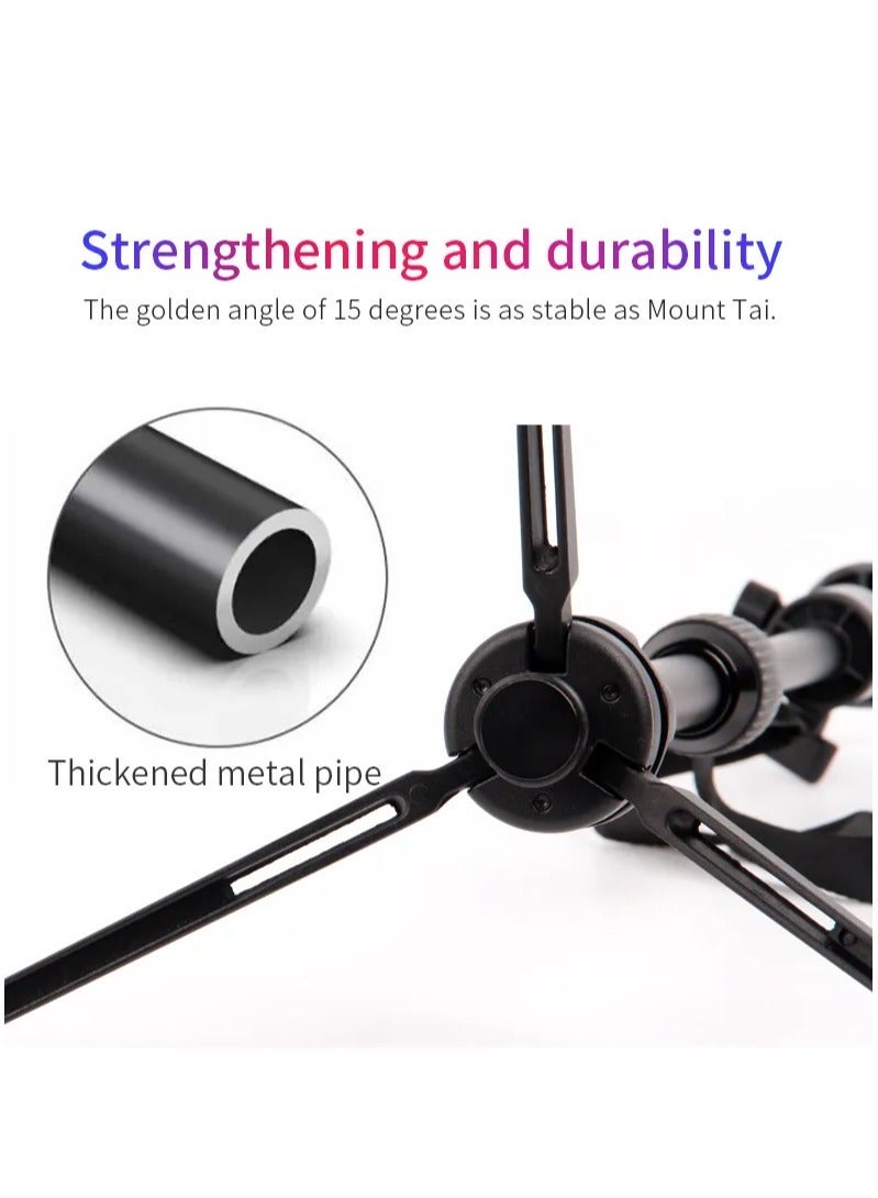 Jmary MT-68 Aluminum Aolly Table Top Mini Tripod Stand - Image 2