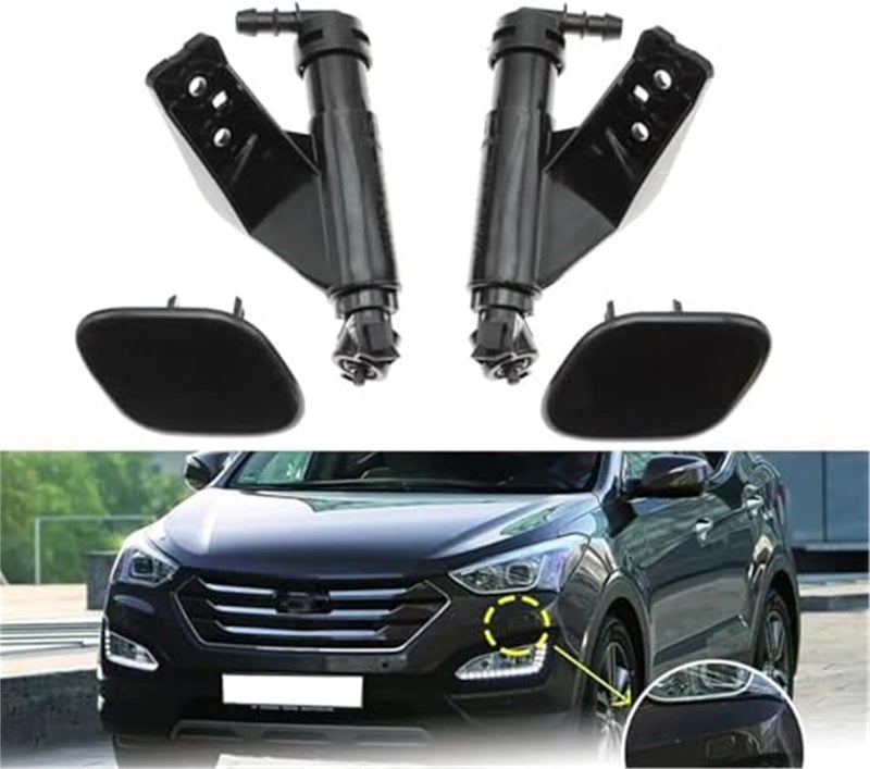 Wivplex Front Headlight Washer Nozzle for Hyundai Santa Fe - Image 5