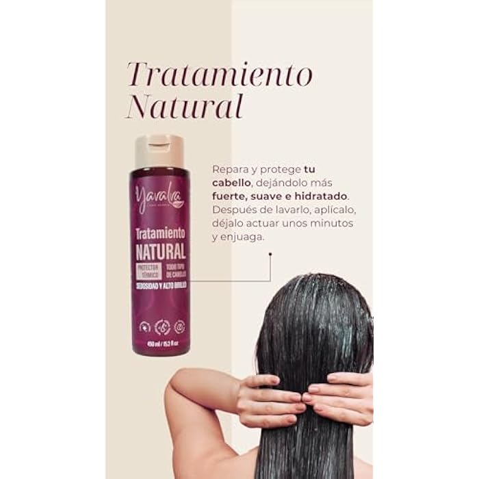 RUUFE Yavalva Bio Hair Treatment Kit - Natural Fertilizing Shampoo (3 Pack), Hair Loss Control and Growth for All Hair Types - Image 3