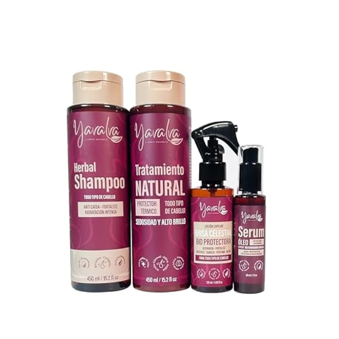 RUUFE Yavalva Bio Hair Treatment Kit - Natural Fertilizing Shampoo (3 Pack), Hair Loss Control and Growth for All Hair Types - Image 1