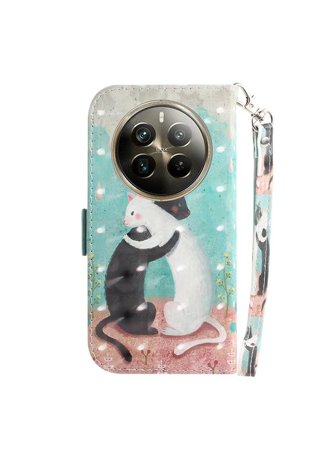 إيروريكس جراب هاتف Realme 12 Pro+ Global ثلاثي الأبعاد ملون أفقي من الجلد القابل للطي - Image 4