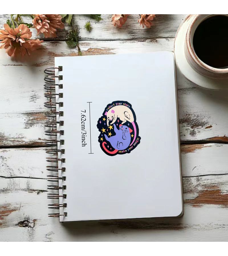 Funny Water Bottle PVC Sticker Set for Laptop Cute Decal - Image 2
