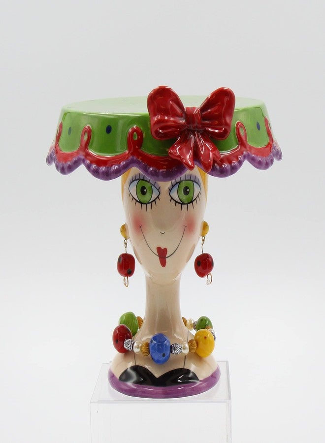 Appletree 6-1/2-Inch Sugar High Social by Babs Ceramic Cake Stand - Image 4