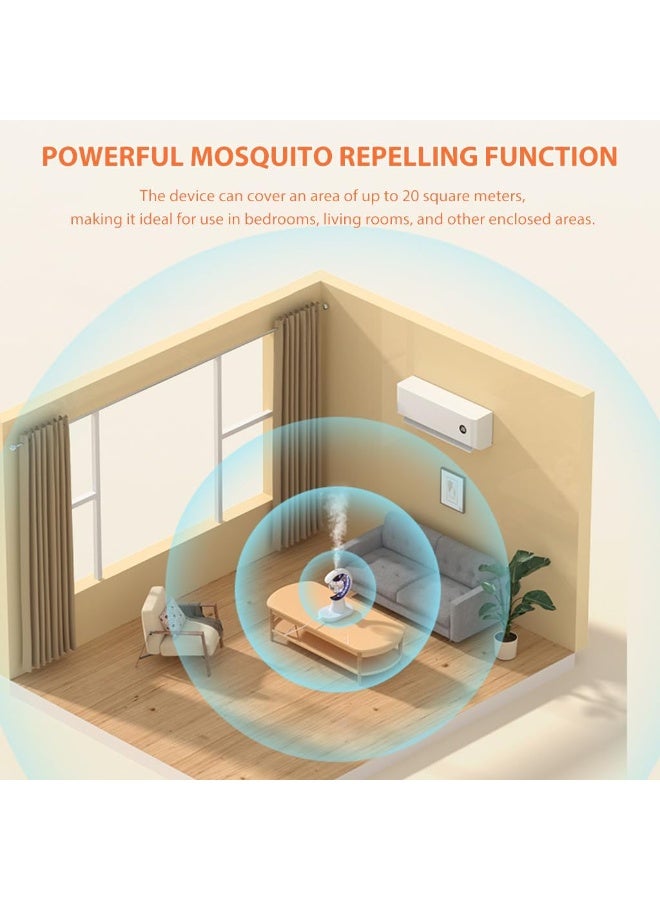 GENNEXT Electric Mosquito Repeller Humidifier 3 in 1 Night Light Quiet Mosquito Lamp For Bedroom Office And Living Room - Image 5