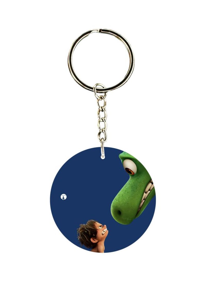 RKN Double Sided Cartoon Printed Keychain
