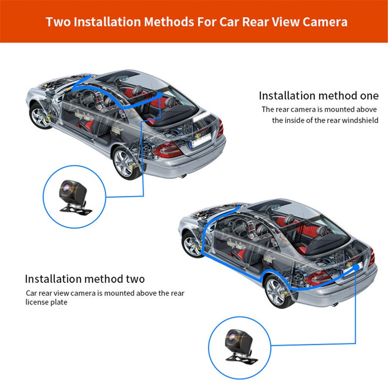 4K lens driving recorder WiFi front and rear recording 1.47-inch screen high-definition wide-angle night vision sensor motion detection - Image 3