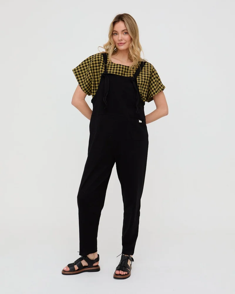 ترتلدوف لندن Lila Black Dungarees