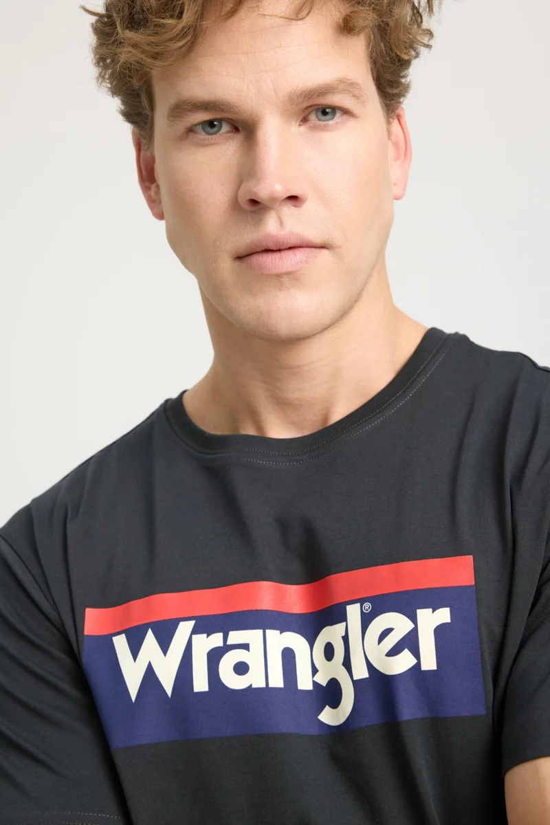رانجلر Regular Fit Normal Cut 100% Cotton Crew Neck T-Shirt