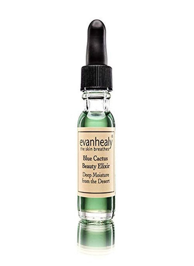 evanhealy Blue Cactus Beauty Elixir | Organic Jojoba & Prickly Pear Oils | Soothing & Hydrating Serum For All Skin Types  - Image 1