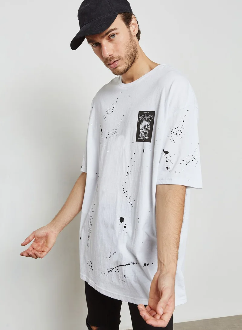 Sushi Radio Trasher Big Fit T-Shirt
