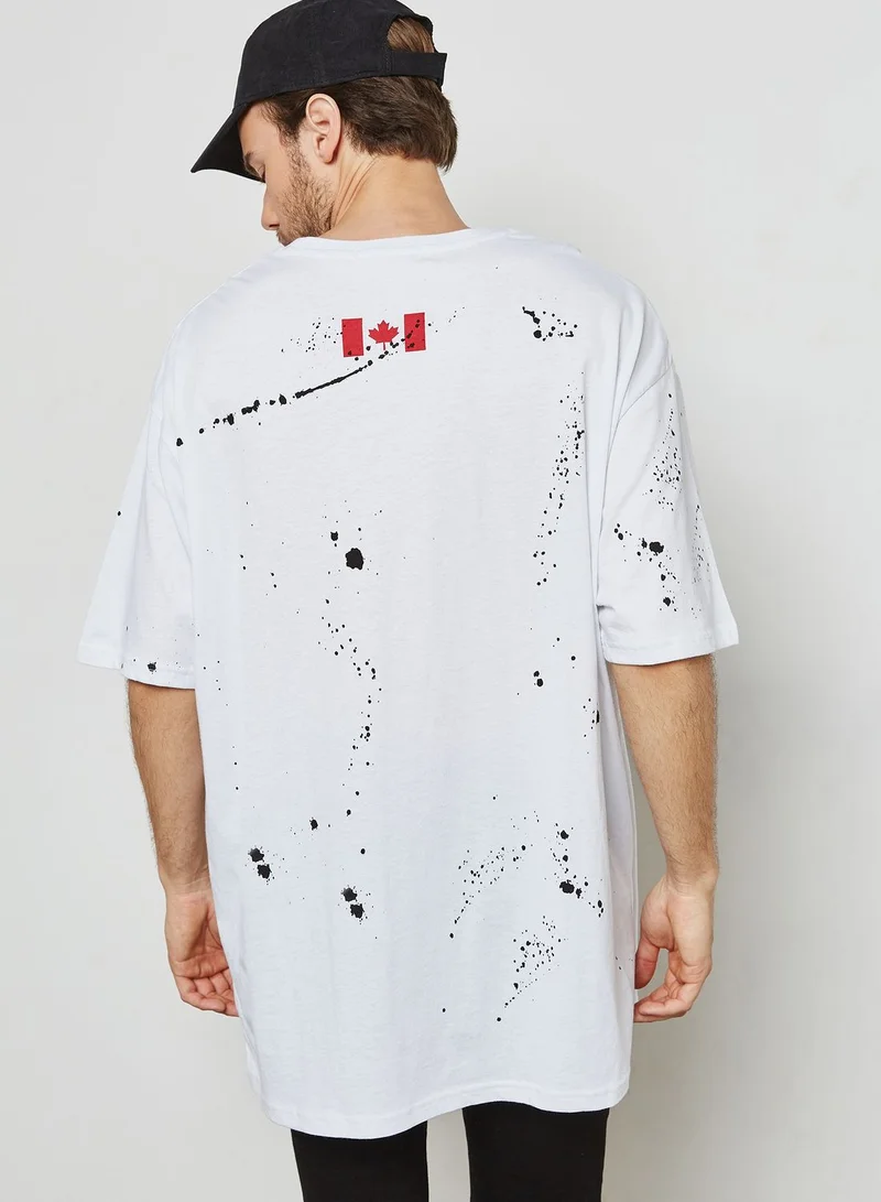 Sushi Radio Trasher Big Fit T-Shirt